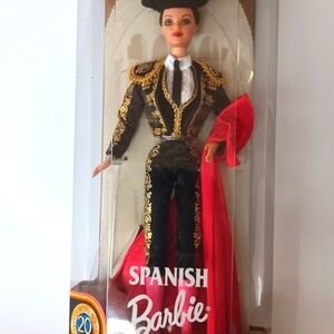 Vintage Barbie Doll Figure Matador 1999 Dolls of the World Spanish